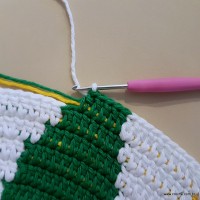 Tapete girassol - passo a passo (234)