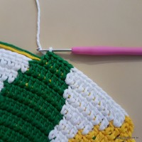 Tapete girassol - passo a passo (235)