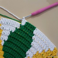 Tapete girassol - passo a passo (237)