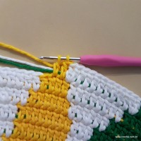 Tapete girassol - passo a passo (239)