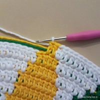 Tapete girassol - passo a passo (241)