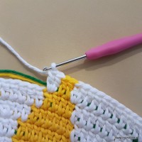 Tapete girassol - passo a passo (242)