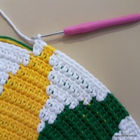 Tapete girassol - passo a passo (243)