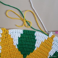 Tapete girassol - passo a passo (244)