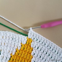 Tapete girassol - passo a passo (257)