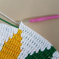 Tapete girassol - passo a passo (258)