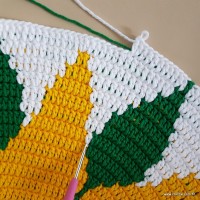 Tapete girassol - passo a passo (267)