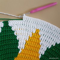 Tapete girassol - passo a passo (269)