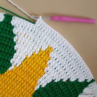 Tapete girassol - passo a passo (270)