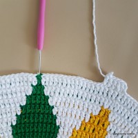 Tapete girassol - passo a passo (275)