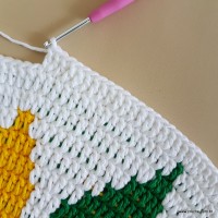 Tapete girassol - passo a passo (278)