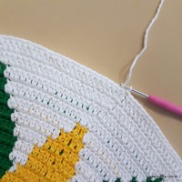 Tapete girassol - passo a passo (283)