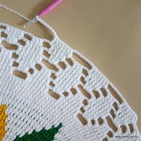 Tapete girassol - passo a passo (374)