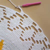 Tapete girassol - passo a passo (384)