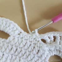 Tapete girassol - passo a passo (460)