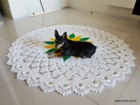 Tapete girassol - passo a passo (506)