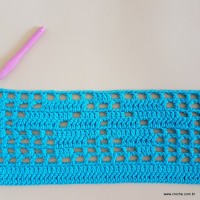 Tapete cravo de folhas - passo a passo (112)