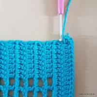 Tapete cravo de folhas - passo a passo (136)