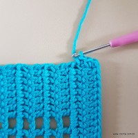 Tapete cravo de folhas - passo a passo (137)