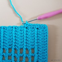 Tapete cravo de folhas - passo a passo (139)