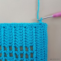 Tapete cravo de folhas - passo a passo (150)