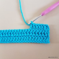 Tapete cravo de folhas - passo a passo (17)