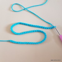 Tapete cravo de folhas - passo a passo (2)