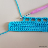 Tapete cravo de folhas - passo a passo (22)