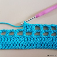 Tapete cravo de folhas - passo a passo (29)