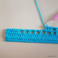 Tapete cravo de folhas - passo a passo (34)