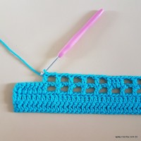 Tapete cravo de folhas - passo a passo (35)