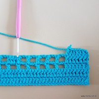 Tapete cravo de folhas - passo a passo (38)