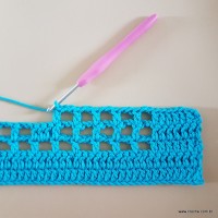 Tapete cravo de folhas - passo a passo (39)