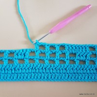 Tapete cravo de folhas - passo a passo (43)