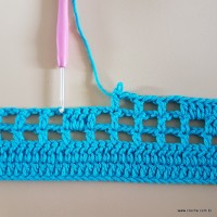 Tapete cravo de folhas - passo a passo (44)