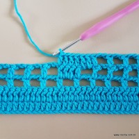 Tapete cravo de folhas - passo a passo (45)