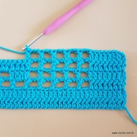 Tapete cravo de folhas - passo a passo (51)