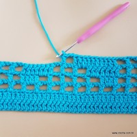 Tapete cravo de folhas - passo a passo (56)