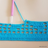 Tapete cravo de folhas - passo a passo (57)