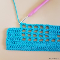 Tapete cravo de folhas - passo a passo (60)