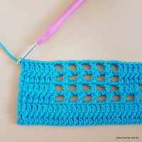 Tapete cravo de folhas - passo a passo (61)