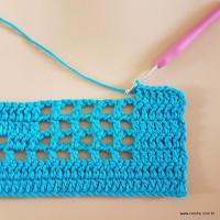 Tapete cravo de folhas - passo a passo (64)