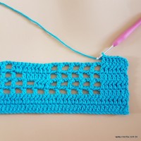 Tapete cravo de folhas - passo a passo (65)