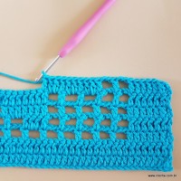 Tapete cravo de folhas - passo a passo (68)