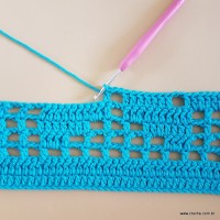 Tapete cravo de folhas - passo a passo (72)