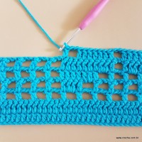 Tapete cravo de folhas - passo a passo (75)