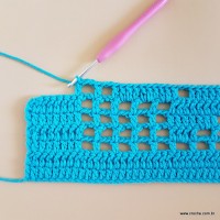 Tapete cravo de folhas - passo a passo (78)