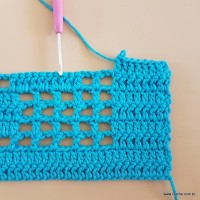 Tapete cravo de folhas - passo a passo (82)