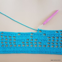 Tapete cravo de folhas - passo a passo (86)