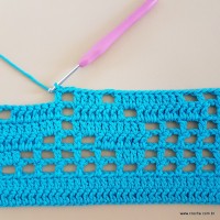 Tapete cravo de folhas - passo a passo (88)